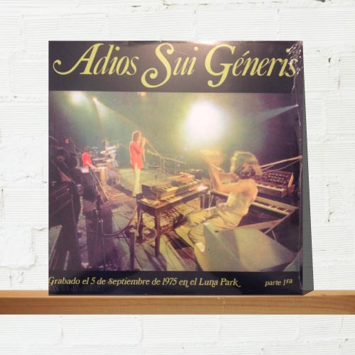 Sui Generis – Adios Sui Generis, Parte 1ra